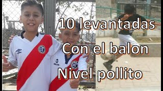 10 levantadas muy faciles con el balon [upl. by Milas]