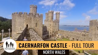 Caernarfon Castle  Full Video Tour  Things To Do In North Wales [upl. by Ibloc972]