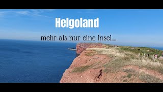 ❤️HELGOLAND 🌟4k 🌟mehr als nur eine Insel 🟢Oberland  Helgoland von oben  Lummenfelsen  Lange Anna [upl. by Sug]