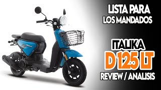 ITALIKA D125 LT  review reseña  prueba de manejo [upl. by Nike707]