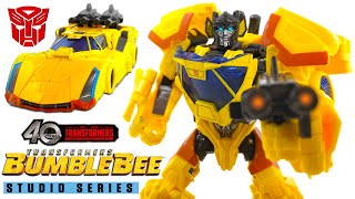 Transformers Studio Series 111 CONCEPT ART Bumblebee Movie Deluxe Class SUNSTREAKER Review [upl. by Cathee]