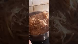 Pancit Bihon With Caton Recipe shorts asmr [upl. by Marbut]