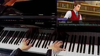 Ace Attorney  Apollo Justice  A New Chapter of Trials Piano [upl. by Nibbor]