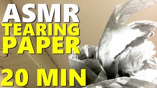 ASMR  Paper Crinkling Ear To Ear [upl. by Yenitsed427]