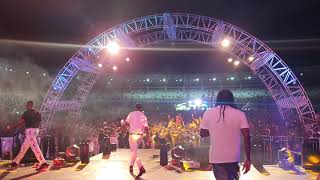 Joh Makini amp Weusi performing live in Uhuru national stadium dar es salaam Tanzania [upl. by Tedric]