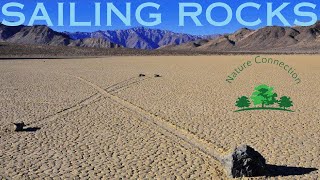 The Mystery of the Sailing Stones of Racetrack Playa Death valley  Nature Connection [upl. by Dolorita]