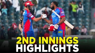 2nd Innings Highlights  Peshawar Zalmi vs Karachi Kings  Match 6  HBL PSL 9  M2A1A [upl. by Feer]