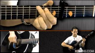 Aashiyan Barfi Guitar Lesson Easy Version COMPLETE [upl. by Rexana]