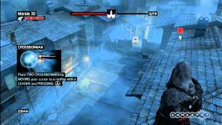 Tower Defense Gameplay  Assassins Creed Revelations Xbox 360 [upl. by Ciapas252]