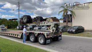 Globe Trailers 55 Ton 31 Lowboy [upl. by Allrud]