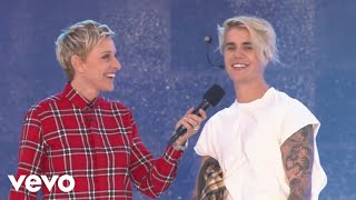 Justin Bieber  What Do You Mean Live From The Ellen Show [upl. by Bosch]