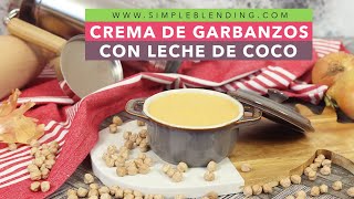 LA MEJOR CREMA DE GARBANZOS EN 15 MINUTOS  Deliciosa crema saludable de garbanzos en 15 minutos [upl. by Flita]