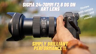 Sigma 2470mm f28 DG DN Art Lens  Brilliant Photo and Video Performance [upl. by Mcevoy]