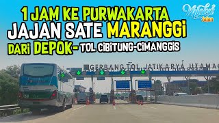 Jajan ke Sate Maranggi Haji Yetti Cuma 1 jam dari Depok ke Purwakarta via tol Cimanggis Cibitung [upl. by Friedrick]