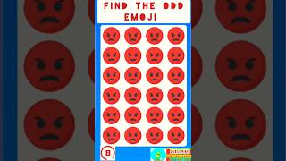 Find the Odd Emoji  games huggystory emojichallenge gaming findtheoddemoji [upl. by Enirok]