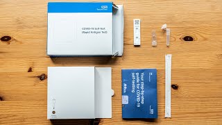 How to do a COVID19 Self Test rapid antigen test [upl. by Idnek395]