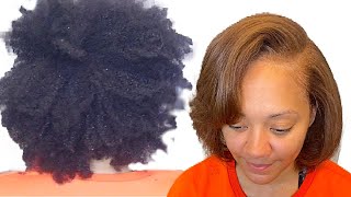 Box Dye Tutorial on Natural 4c hair  Creme of Nature Honey Blonde Box Dye  Perfect Fall Color [upl. by Ephram206]