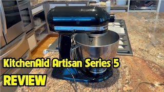 KitchenAid Artisan Series 5 Qt Stand MixerMy Genuine Review [upl. by Pomeroy]