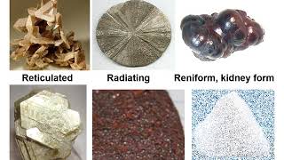 Crystallography and Mineralogy G102 Physical Properties of Minerals الخواص الفيزيائية للمعادن [upl. by Ecaidnac]