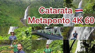 Catarata Metaponto al zona sur de Costa Rica 🇨🇷 4K HDR [upl. by Midian]