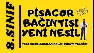 PİSAGOR BAĞINTISIYENİ NESİL SORULAR 8 SINIF [upl. by Aridaj]