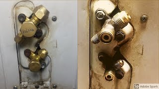 How To Replace Split Air Conditioner Service Valves [upl. by Nennarb]