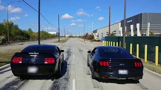 2017 Mustang GT 50 Vs 2005 Mustang GT 46 [upl. by Eppillihp95]