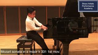 Mozart Sonata K311 1st movement [upl. by Alyhc]