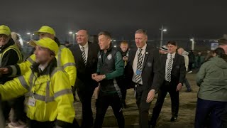 CALLUM MCGREGOR ARRIVING BEFORE THE CELTIC V DUNDEE GAME [upl. by Eahsan33]