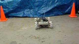 Mecanum wheeled robot [upl. by Haneen449]