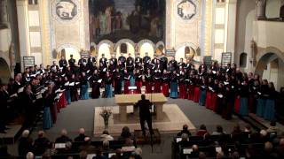 Josef Gabriel Rheinberger Abendlied  HeinrichSchützEnsemble Vornbach  vianovachor München [upl. by Dibbrun]