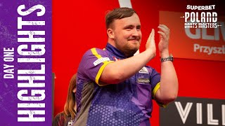 WINNING RETURN  Day One Highlights  2024 Superbet Poland Darts Masters [upl. by Yme]