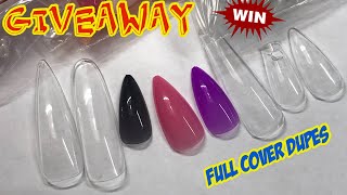 Gel X and Apres Dupes Sold at Gossip Nails Store   GIVEAWAY Is CLOSED [upl. by Alex]