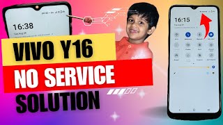 Unlocking the Hidden Solution Vivo Y16 No Service Fixed [upl. by Nareik404]