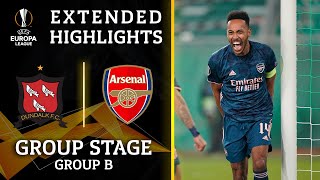 Arsenal vs Dundalk Extended Highlights  UCL on CBS Sports [upl. by Disharoon991]