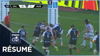 PRO D2 Saison 20232024 J29  Résumé Valence Romans  Stade Aurillacois [upl. by Ahterahs]