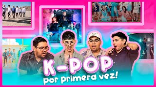 REACCONANDO A BTS BLACK PINK SEVENTEE EXO Y TWICE POR PRIMERA VEZ ENTRE AMIXES✨ [upl. by Luaped]