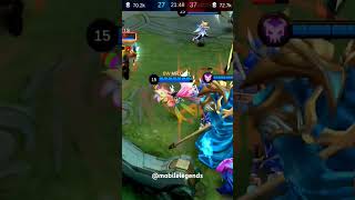 Rafaela Roam auto heal semua tim😍🥰😘 mobilelegends mlcreatorcamp mlbb heroml shortvideo cover [upl. by Munafo228]