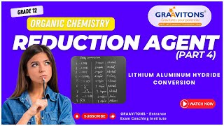 Lithium Aluminum Hydride LiAlH4 Reduction Reaction Conversion  Oxidising Agent  Class 12 [upl. by Ebag]