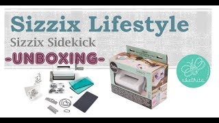 Sizzix Sidekick  Unboxing  Como Funciona [upl. by Auqinimod]