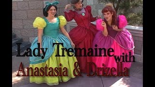 Anastasia and Drizella with Lady Tremaine at the Magic Kingdom [upl. by Leinaj]