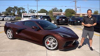 Is the 2023 Chevrolet Corvette C8 Stingray BETTER than a Mustang Dark Horse [upl. by Dnalyram92]