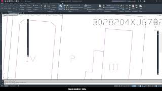 AUTOCAD 2024 Importar planos catastrales [upl. by Yelsna750]