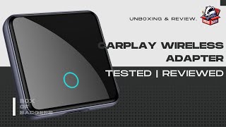 CarPlay Wireless Adapter  RAMPOW Wireless Adapter for iPhone amp Android 🚗📱 [upl. by Ardnovahs524]