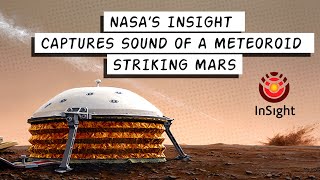 Hear Meteoroid Striking Mars Captured by NASA’s InSight Lander [upl. by Fanni132]