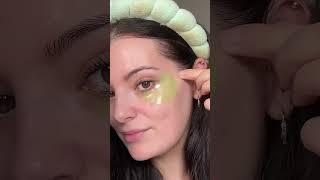 Green skincare routine 💚 skincareroutine skincare skin skincareroutines [upl. by Donahoe]