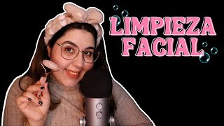 ✨ASMR ✨ Roleplay  Tu amiga limpia tu carita ❤ [upl. by Sirah]