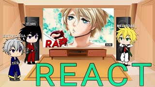 MELIODAS ZELDRIS E ESTAROSSA REAGINDO AO RAP DO ADÃO SHUUMATSU NO VALKYRIE DO STING RAPS [upl. by Gagliano527]