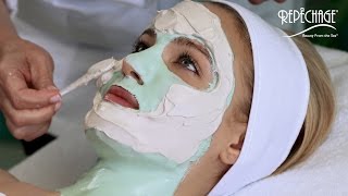 Repechage Four Layer Facial Time Lapse  The Best Facial of the Century [upl. by Zetnod708]