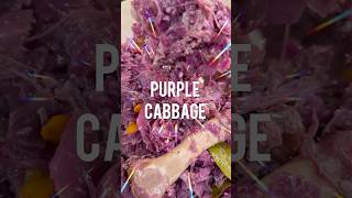 Purple Cabbage 😋 shorts food [upl. by Imotas]